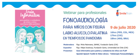 Webinar para profesionales de Fonoaudiología