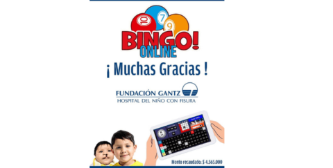 Bingo Solidario Fundación Gantz