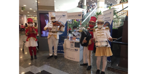 Stand Navideño Solidario en Alto las Condes