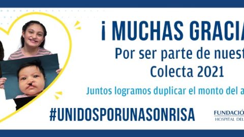 Colecta Anual 2021 – Unidos por una Sonrisa