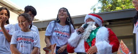 Celebración de Navidad en Fundación Gantz