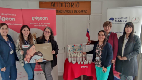 Donación Pigeon Chile a Fundación Gantz