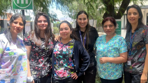Terapeutas de lenguaje de Perú realizan pasantías en nuestro Hospital