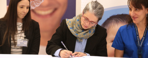 Fundación Gantz – Hospital del niño con fisura y KeepSmiling firman acuerdo que beneficiará a sus pacientes