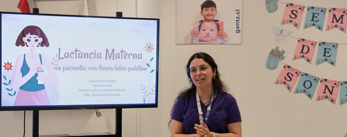 “Jornada de alimentación para familias y cuidadoras de niños con fisura labiopalatina”