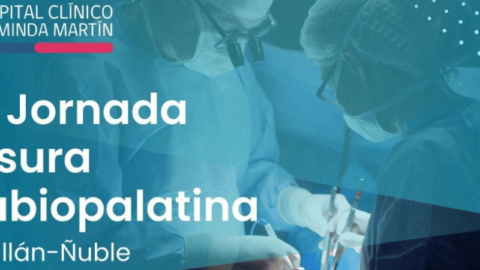 Equipo de Fundación Gantz – Hospital del niño con fisura estuvo presente en 1° Jornada Fisura Labiopalatina en Chillán