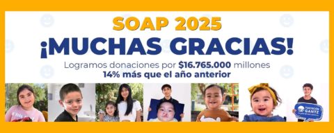 Gracias a tu SOAP logramos recaudar $16.765.000 para apoyar a nuestros pacientes más vulnerables