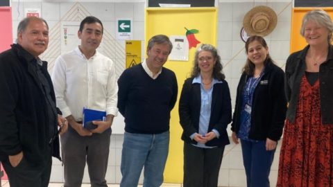 Diputado Agustín Romero y concejal Cristian Ballesteros visitan Fundación Gantz