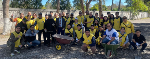 Voluntarios de la Iglesia de Jesucristo de los Santos de los Últimos Días apoyan a Fundación Gantz con jornada de servicio