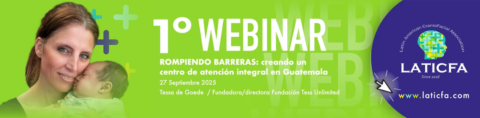 Psicóloga de Fundación Gantz participa en el webinar “Rompiendo Barreras” organizado por Laticfa