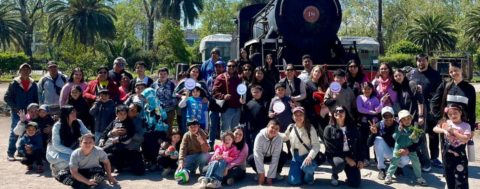 Pacientes del programa Smile Train Express disfrutaron de un día especial en el Museo Ferroviario