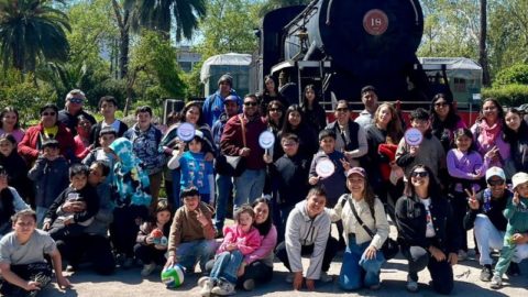 Pacientes del programa Smile Train Express disfrutaron de un día especial en el Museo Ferroviario