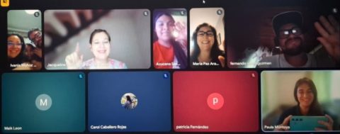 Encuentro virtual reunió a familias de Santiago para compartir experiencias y fortalecer el acompañamiento integral