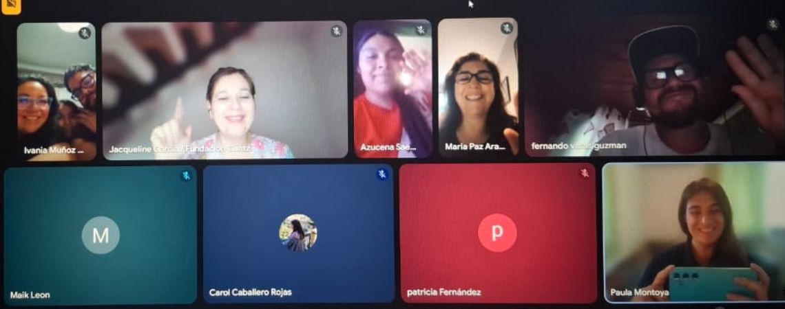Encuentro virtual reunió a familias de Santiago para compartir experiencias y fortalecer el acompañamiento integral