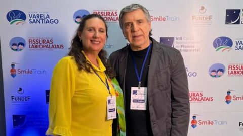 Equipo de Fundación Gantz participa en el VIII Curso de Fisura Labiopalatina en Brasil