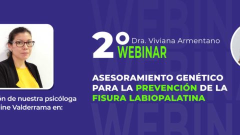 Psicóloga de Fundación Gantz asiste a webinar sobre asesoramiento genético para prevenir la fisura labiopalatina