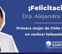 Primera mujer de Chile y Latinoamérica: Dra. Alejandra Contreras realizará fellowship en India
