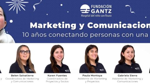 Área de Marketing y Comunicaciones de Fundación Gantz cumple 10 años impulsando el crecimiento y la visibilidad de la institución